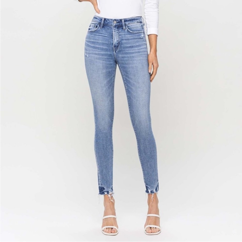 Flying Monkey Light Blue Straight Leg Jeans